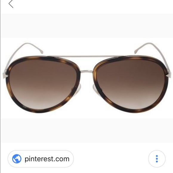 FENDI Havana Gold aviators main image 6